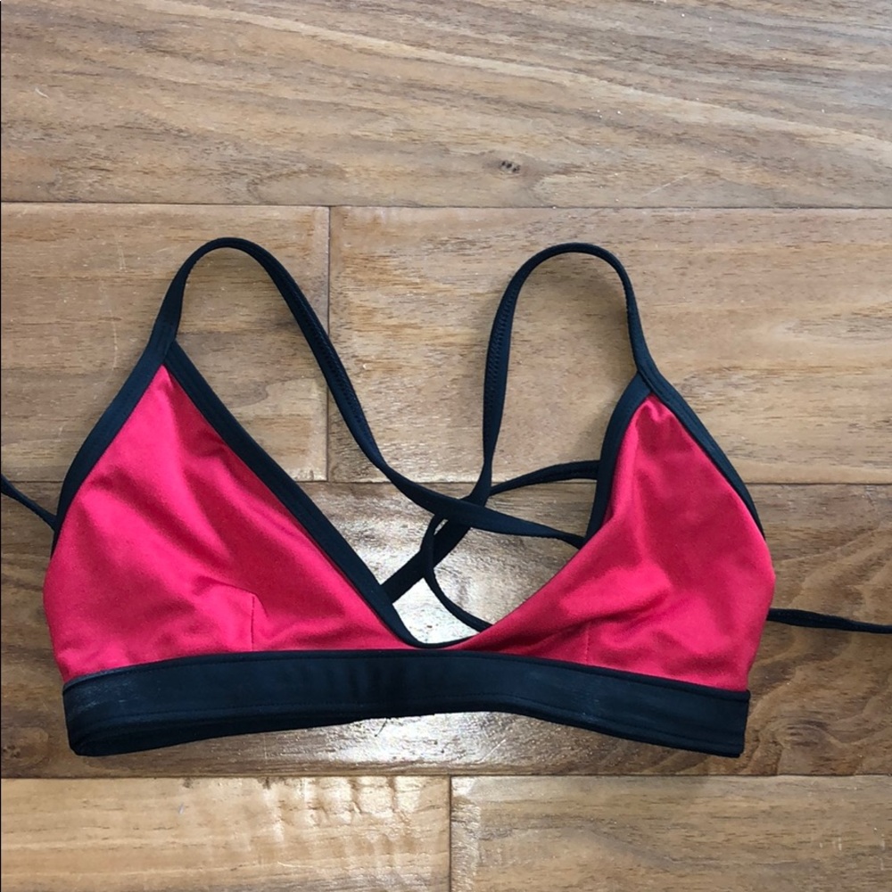 Mizuno Reversible Sport Swimsuit Top - size small